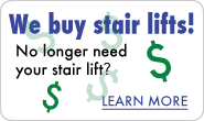 We buy used stair lifts!